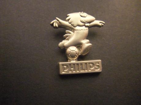 FIFA wereldkampioenschap voetbal 1998 (Mascotte Footix) sponsor Philips